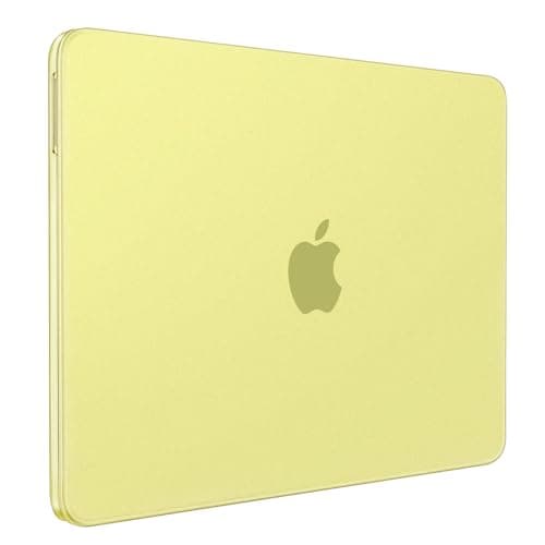 MOSISO Compatible with MacBook Neo Case 13 inch 2026 Release Model A3404, Seamlessly Closes&Fingerprints-Resistant Protective Hard Shell Cover, Great for Work Travel Study Daily Use, Citrus Clear