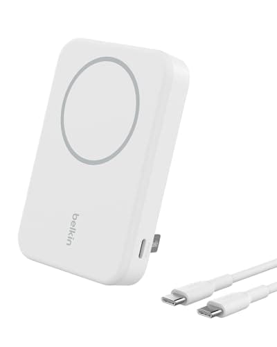 Belkin Portable Charger, Wirel... Google Pixel 10, etc. - White