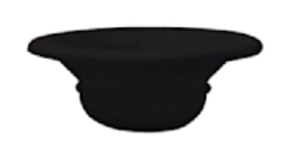 Happy Wax Liner for Outlet Wax Melters - No Mess, No Scrape Way to Remove Scented Wax - Long Lasting and Reusable Silicone (Black, Outlet)