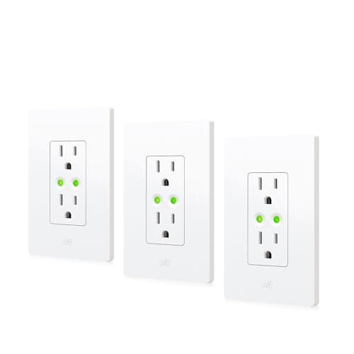 Eve Energy Outlet (Matter) 3-P...rivacy, Requires Thread Router