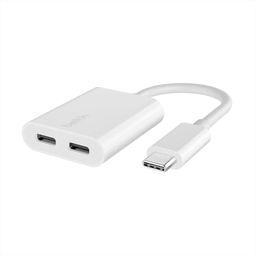 Belkin Rockstar USB-C Audio + ...peria, OnePlus, & More - White
