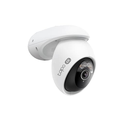 $71.99 | Tapo 4K 8MP Wired Pan/Tilt Outdoor Security Camera (C560WS) at Amazon