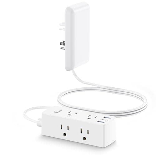 6-Outlet Flat Extension Cord for $10 + free shipping w/ Prime