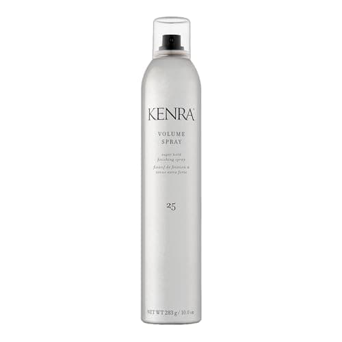 Kenra Professional Volume Spray 25 50% | Super Hold Finishing & Styling Hairspray | Flake-free & Fast-drying | Wind & Humidity Resistance | All Hair Types | 10 oz