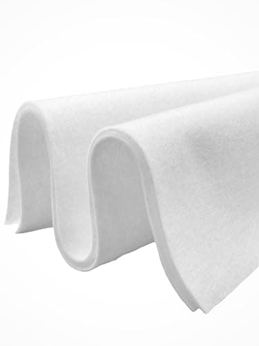 FabricLA White Felt Fabric | 3... Crafts, Sewing, Padding & DIY