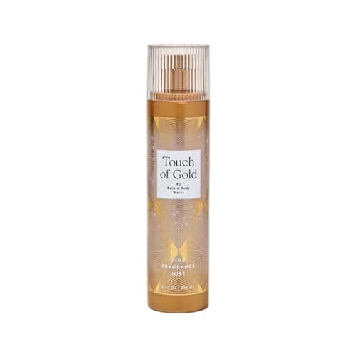 Bath and Body Works Touch of Gold Fine Body Fragrance Mist 8 Fluid Ounce (Touch of Gold)