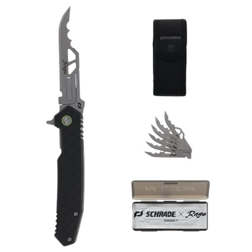 Schrade Delta Class Phantom En...r Outdoor Survival and Hunting