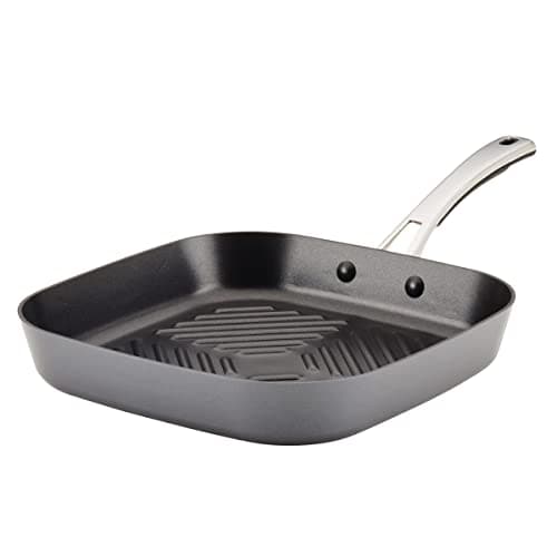 Rachael Ray Cook + Create Hard...l Pan/Griddle, 11 Inch - Black