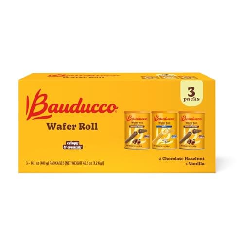 3-Pack Bauducco Wafer Rolls Variety Pack $7.51 w/ S&S + Free Shipping w/ Prime or on $25+