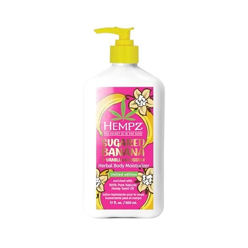 Hempz Sugared Banana & Vanilla...rizer for Men and Women, 17 oz