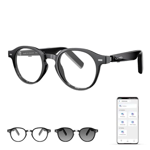 GetD AI Smart Glasses with ChatGPT and Translator for $38 + free shipping
