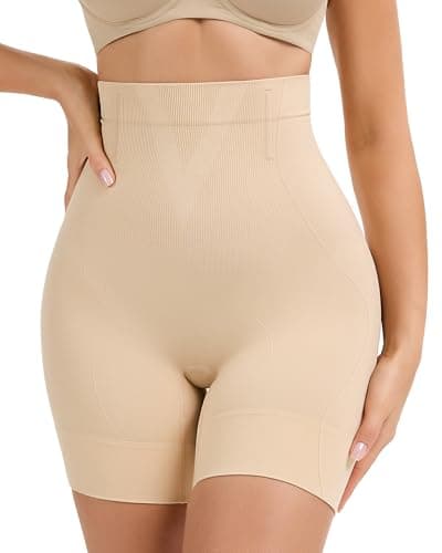 FVACPJ Shapewear Tummy Control Shorts - High Waisted Shapewear Underwear Body Shaper Butt Lifting Shorts Under Dresses