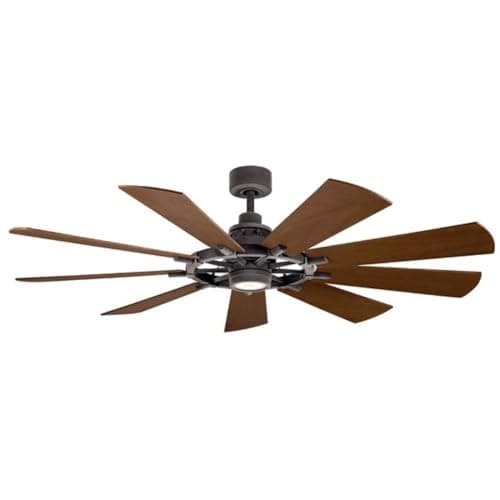 Kichler Gentry 65" LED Ceiling...Living Room Bedroom, 300265WZC