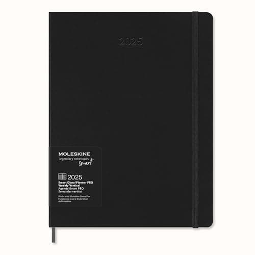 Moleskine 12 Month 2025 PRO Sm...e Pen+ (Sold Separately) & App