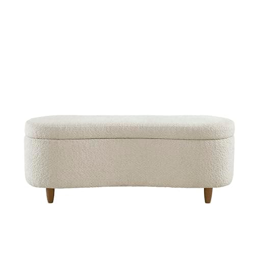 INK+IVY Bailey Entryway Accent...Indoor Seating, 48" Wide Cream