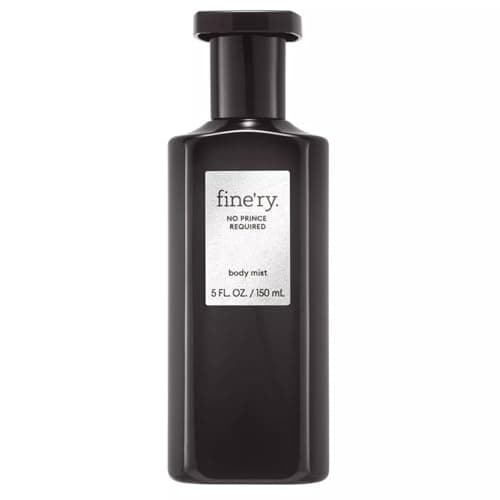 Fine'ry Jasmine Amber Hair + Body Fragrance Mist Spray for Women - No Prince Required - Floral Musk Scent with Blooming Jasmine, Pink Marshmallow, Amber, Vegan, Long-Lasting, Gift for Her (5 Fl Oz)