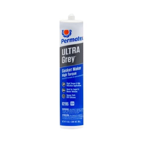 13-Oz Permatex Ultra Grey Rigid High Torque RTV Silicone Gasket Maker Adhesive $13.79 + Free Shipping w/Prime or on $35+