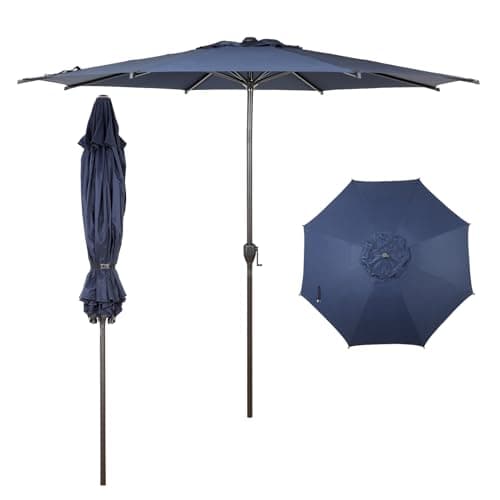 Abba Patio 9' Lyon Outdoor Patio Umbrella w/ Push Button Tilt & Crank for $28 w/ Prime + free shipping w/ Prime