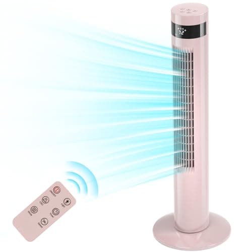 Antarctic Star Tower Fan Porta... Bedroom Office(36 inch, Pink)
