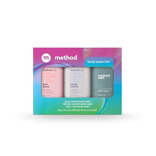 3-Pc 3.4-Oz Method Body Wash Travel Size Bottles Gift Set $7.10 w/ S&S