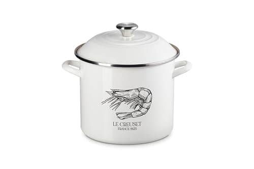 Le Creuset 10-Qt. Enamel On Steel Traditional Shrimp Stockpot for $116 + free shipping