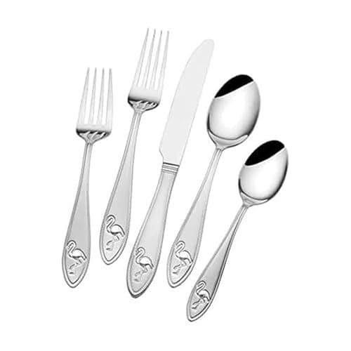 Towle Everyday Flamingo Flatwa...tainless Steel, Silverware Set