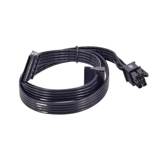 LINGQE for Seasonic X Series XM2 KM3 Modular Peripheral 4 Pin SATA PCIe 8 6 Pins CPU 8/4 Pins Main Power ATX 24 Pin Power Supply Cable(6pin to 2 SATA)