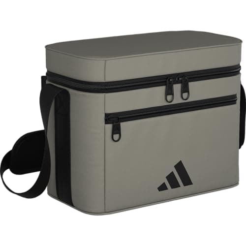 adidas Cooler for Drinks, Cans...Silver Pebble Grey/Black, OSFA