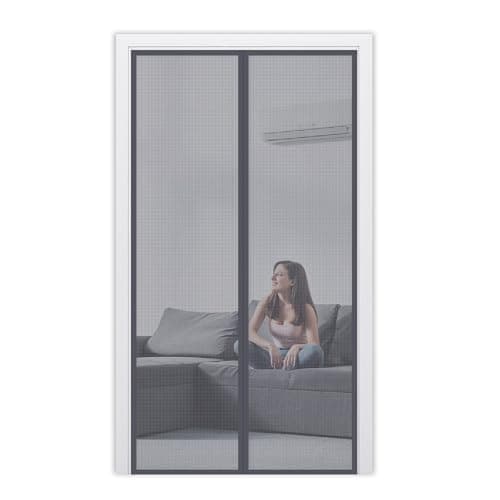 38"x83" BlueBala Self-Sealing Fiberglass Magnetic Screen Door $12.60