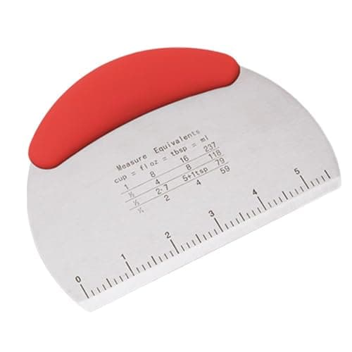Stainless Steel Bench Scraper for $1 + free shipping w/ $25