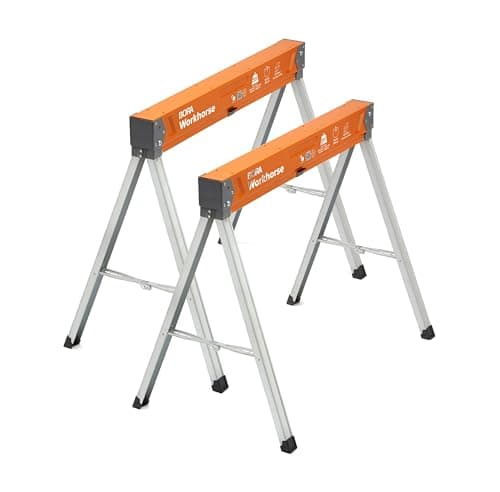 2-Pack BORA Workhorse Saw Horses Folding Heavy Duty Sawhorse (PM-3330T) $69.98 + Free Shipping