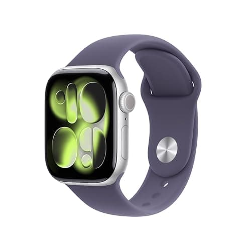 Apple Watch Series 11 GPS 42mm Silver Aluminum Case With S/M Purple Fog Sport Band $299.00 + Free Shipping