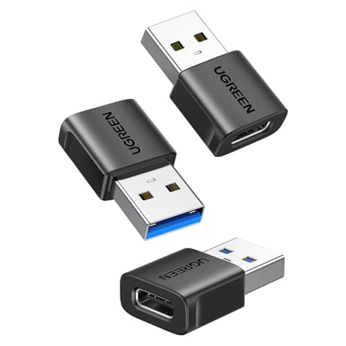 $6.51* | 3-Pk UGREEN 10Gbps USB-C Female to USB 3.0 Male Adapters at Amazon