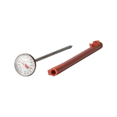Taylor Instant Read Analog Mea..., 1 inch dial, Stainless Steel