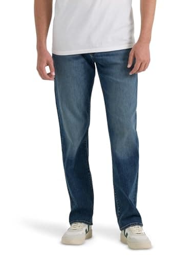 $18.60* | Lee Men's Extreme Motion Relaxed Straight Jeans at Amazon