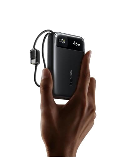 Baseus 20,000mAh 45W PD Power Bank w/ USB-C Cable $21 + Free S&H