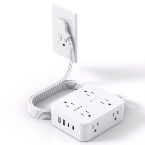 Surge Protector 8-Outlet 4-USB Port Power Strip for $10 + free shipping w/ Prime