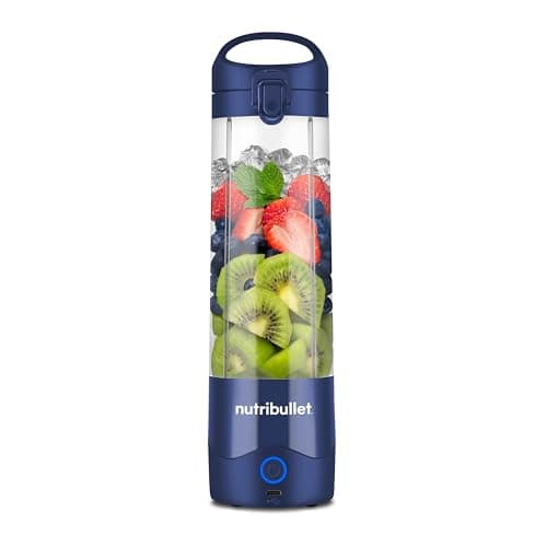 nutribullet Portable Blender, ...geable, Navy Blue, NBPB50100NB