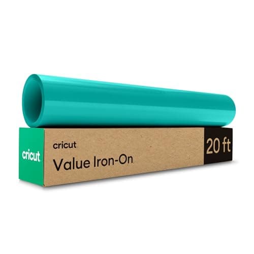 Cricut® Value Iron-On, Teal (1...0 ft)- HTV Heat Transfer Vinyl