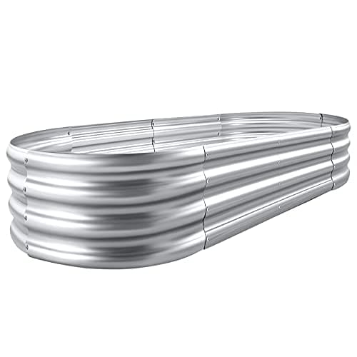 Land Guard 4' x 2' Galvanized Raised Garden Bed Kit at Amazon $22.99 + Free Shipping w/ Prime or on $35+