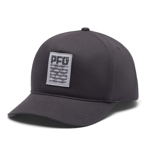Columbia Unisex PFG Creel Snap Back, Shark/Americana, One Size $12.68