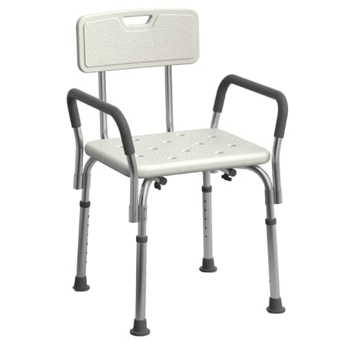 Medline Shower Chair Seat with...de Shower with 350 lb Capacity