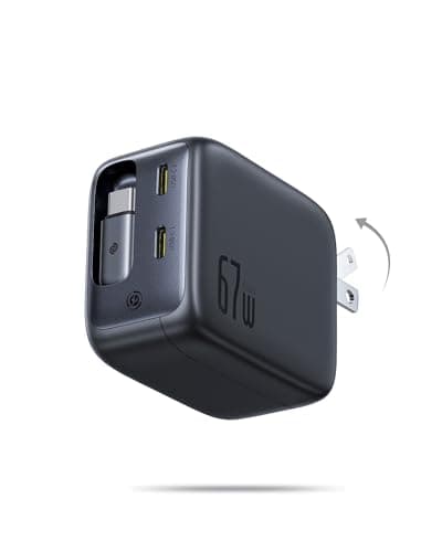 Prime Members: 67W Baseus Enercore Charger w/ Retractable Cable & 2x USB-C Ports $19.80 & More + Free Shipping