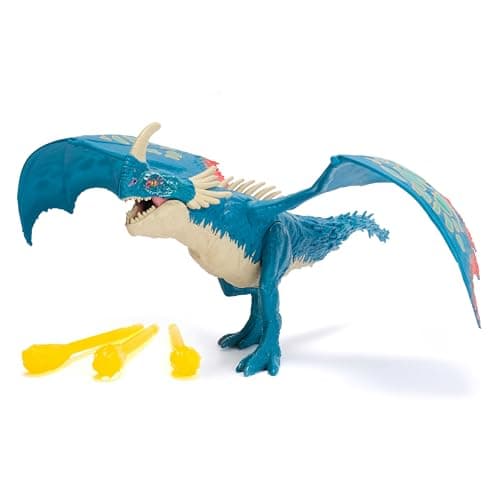 DreamWorks Dragons Fire Blast Deadly Nadder Figure, 10-Inch