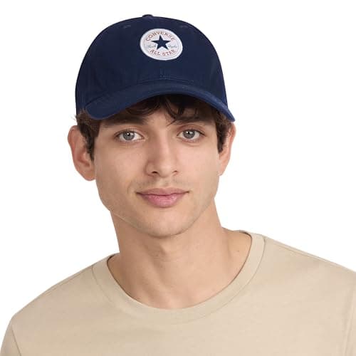 Converse Unisex AdultDay 1 Chuck Patch Relaxed Cap, Obsidian, One Size