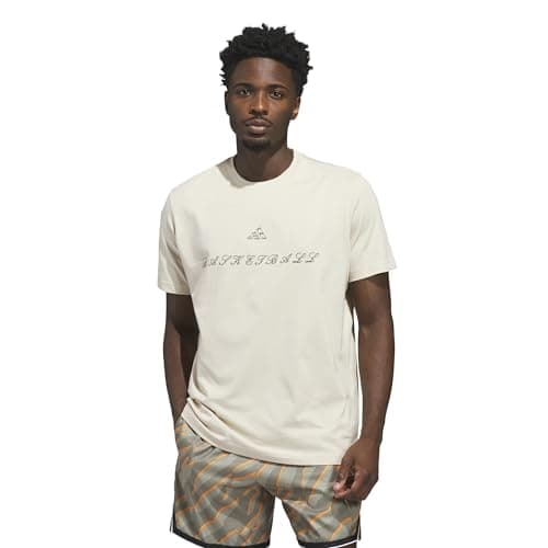 adidas Men's Rose Thorn T, Crystal Linen, Medium