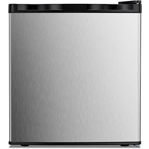 Kismile Mini Freezer,1.1 Cu.ft...tchen/Office (Stainless Steel)