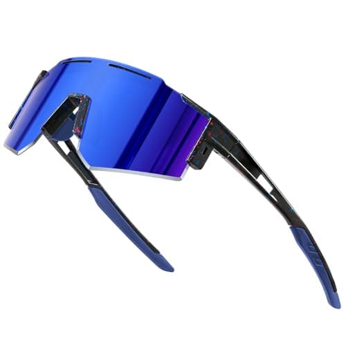 KUGUAOK Oversized Kids Sunglasses Youth Baseball Sun Glasses Boys Girls Softball Cycling UV400 Protection Goggles