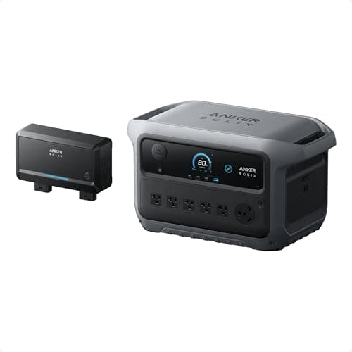 Anker SOLIX C2000 Gen 2 Portable Power Station + Alternator Charger - $1,048.98 (Limited Time Deal)