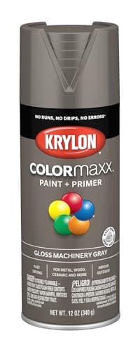 Krylon K05599007COLORmaxx Spra...ery Gray, 12 Ounce (Pack of 1)